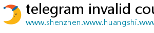 telegram invalid country code